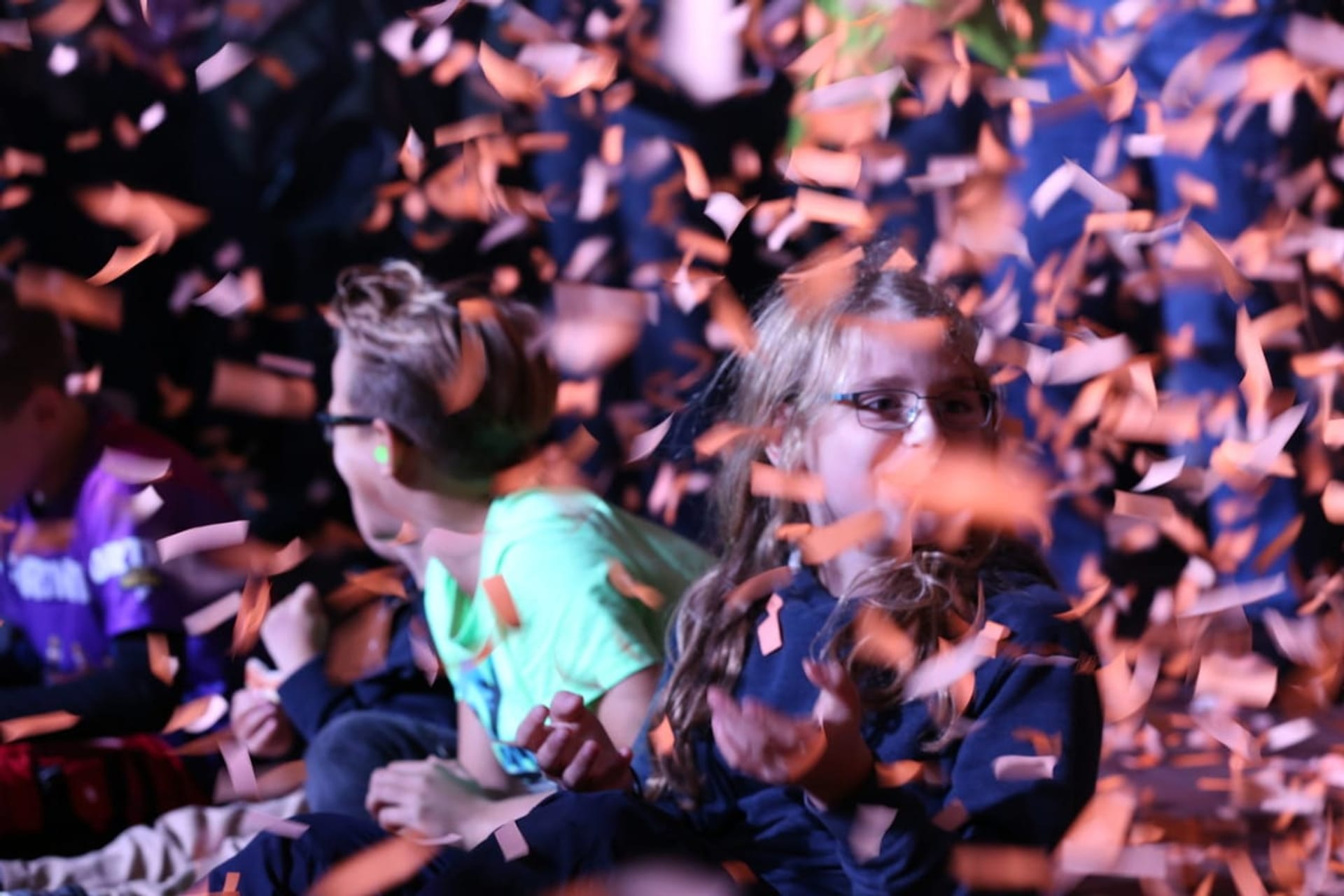 Konfetti beim Oktoberfest 2018