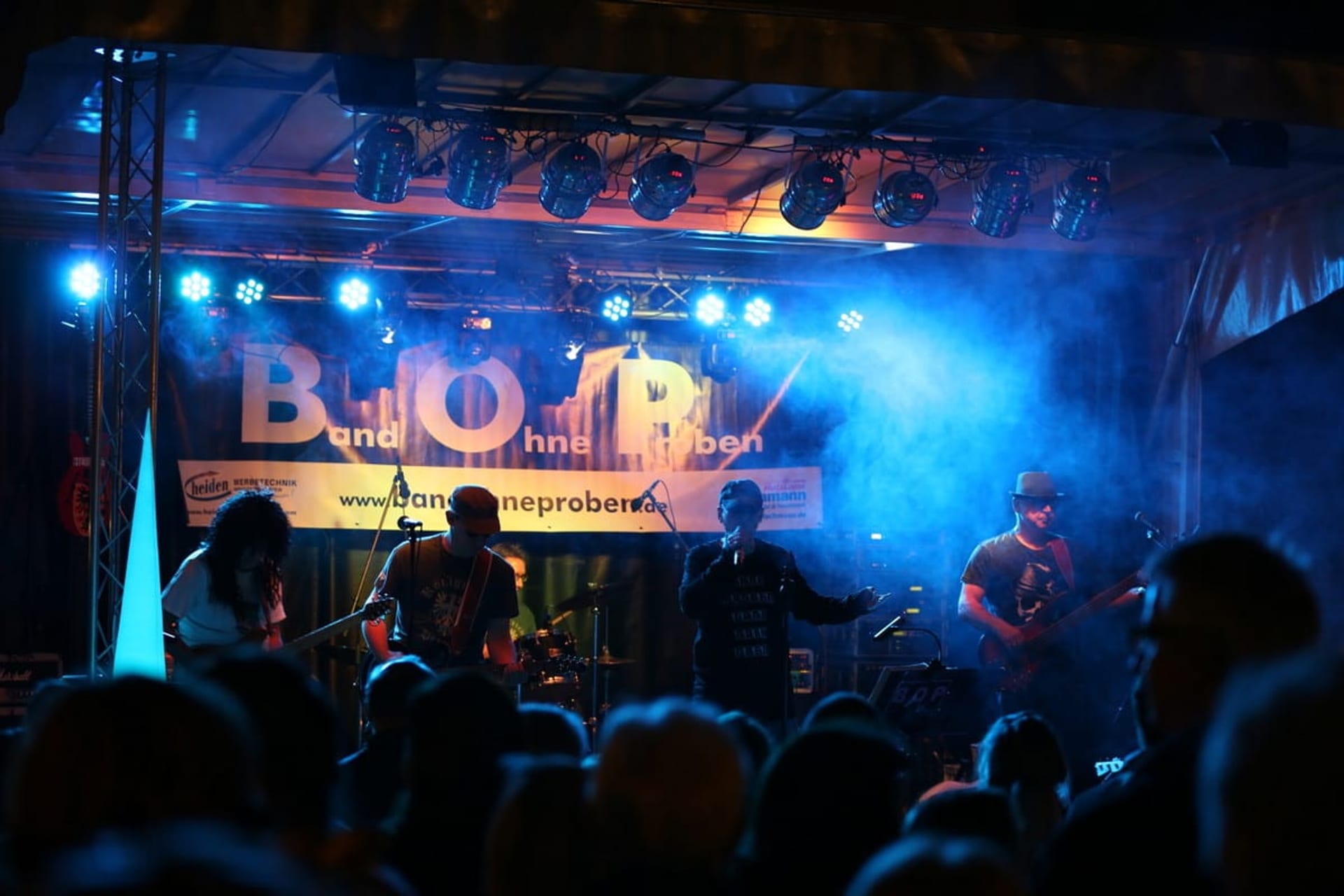 BOP auf der Bühne, Oktoberfest 2018